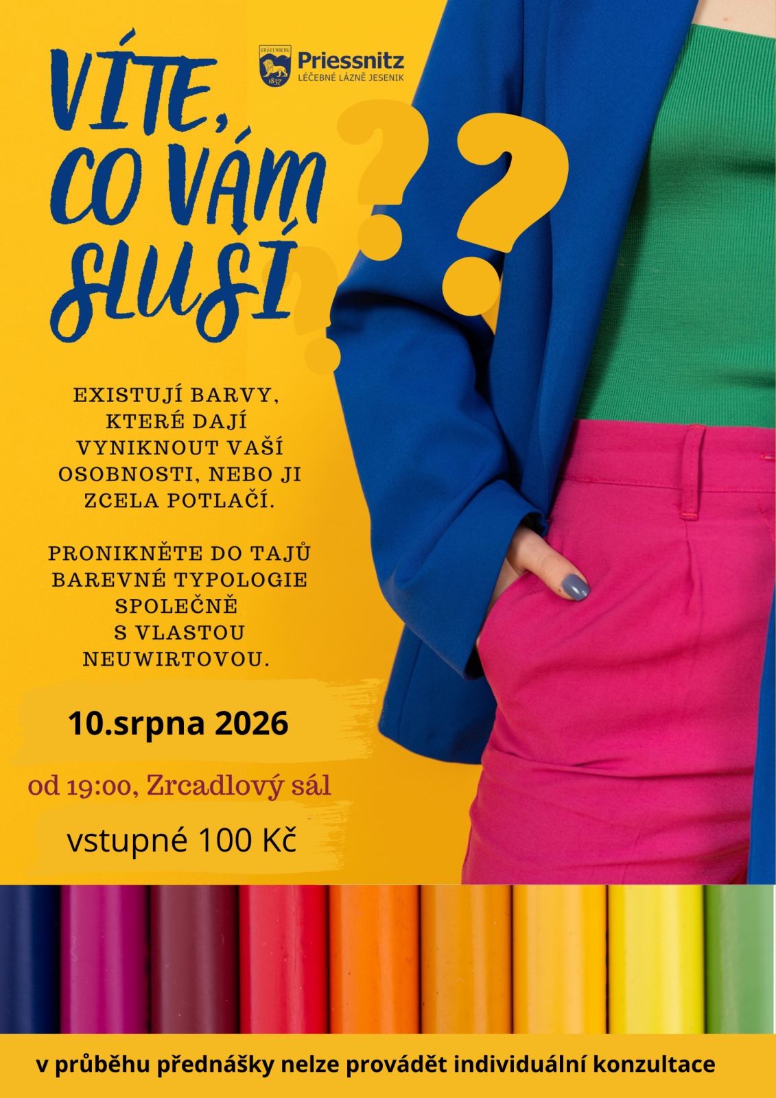 ZRUŠENO - VÍTE CO VÁM SLUŠÍ? (Akce zrušena)