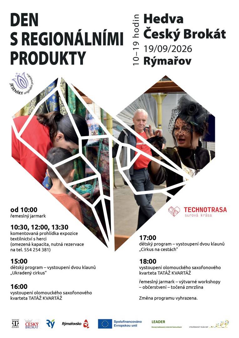 Den s regionálními produkty v Rýmařově