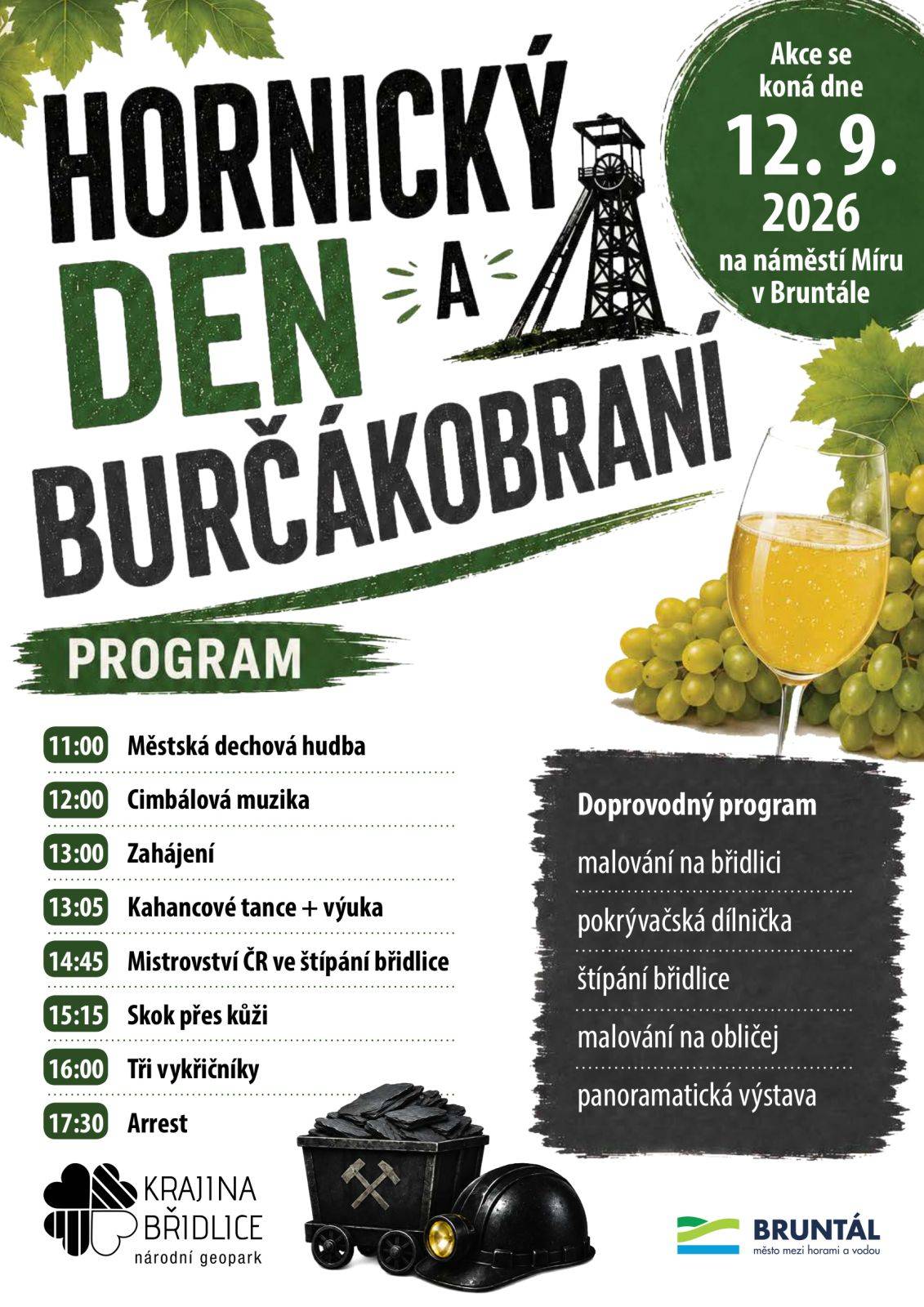 Hornický den a Burčákobraní