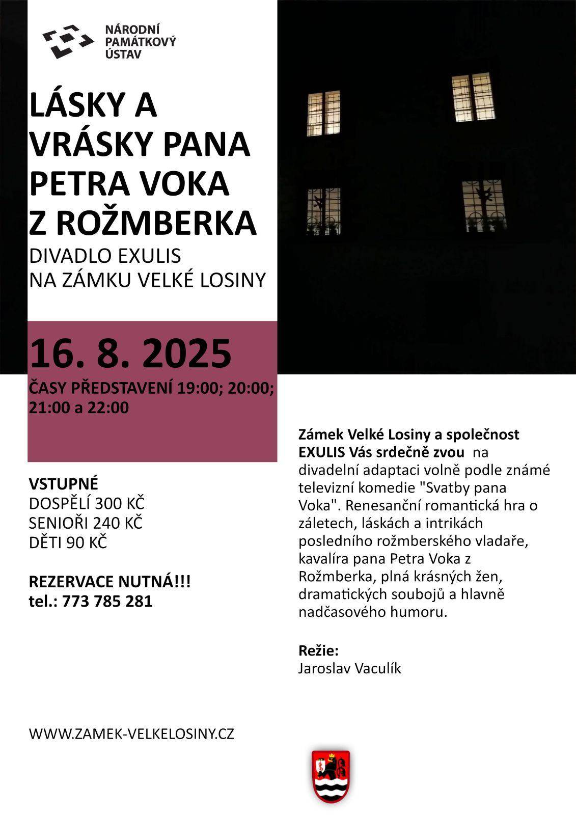 Lásky a vrásky pana Petra Voka z Rožmberka