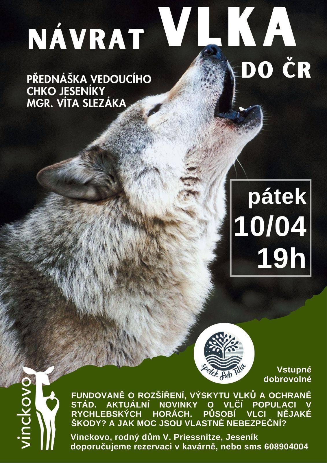 Mgr. Vít Slezák - PROBLEMATIKA NÁVRATU VLKA OBECNÉHO DO ČR