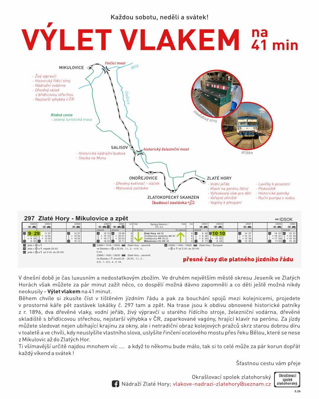VÝLET VLAKEM