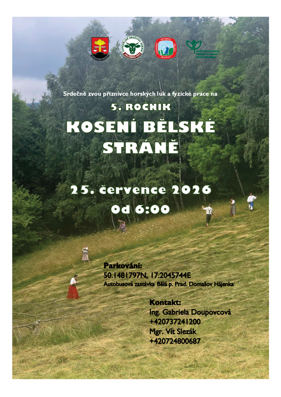 KOSENÍ BĚLSKÉ STRÁNĚ 2026