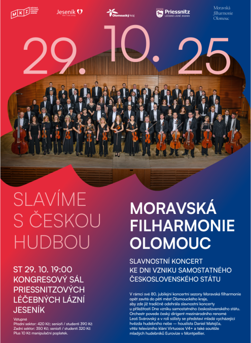 MORAVSKÁ FILHARMONIE OLOMOUC | Slavnostní koncert ke Dni vzniku samostatného československého státu