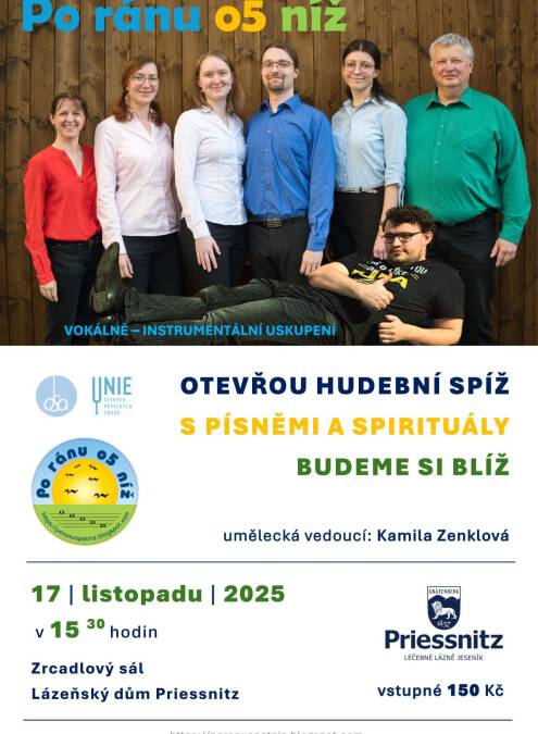 KONCERT VOKÁLNĚ-INSTRUMENTÁLNÍHO USKUPENÍ „PO RÁNU O5 NÍŽ“
