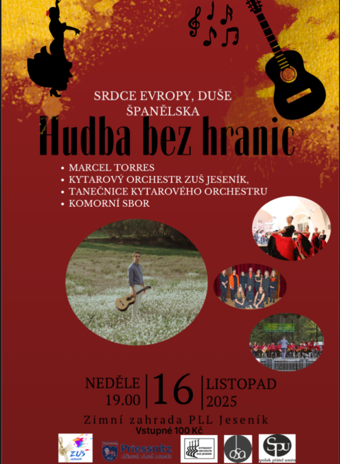 HUDBA BEZ HRANIC – SRDCE EVROPY, DUŠE ŠPANĚLSKA