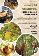 SUMATRA - MIZEJÍCÍ DOMOV ORANGUTANŮ