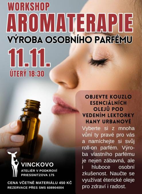 Workshop aromaterapie