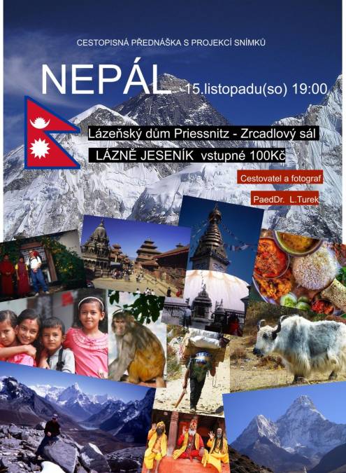 CESTOPISNÁ PŘEDNÁŠKA - NEPÁL