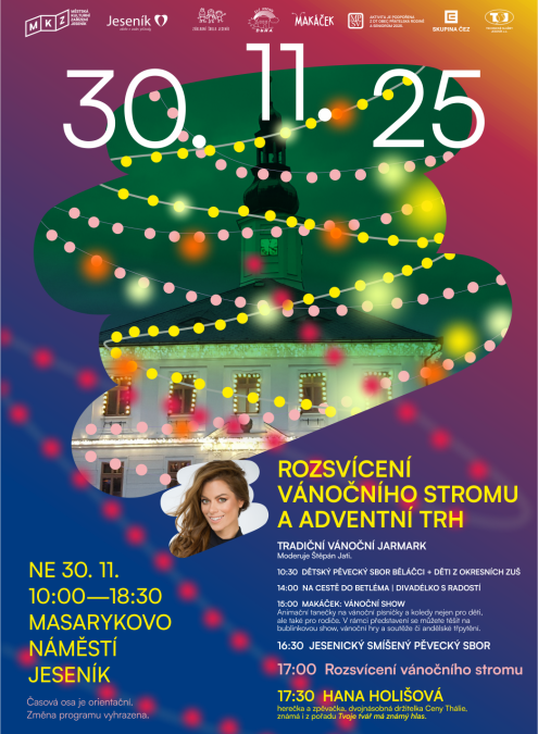 ROZSVÍCENÍ VÁNOČNÍHO STROMU A ADVENTNÍ TRH