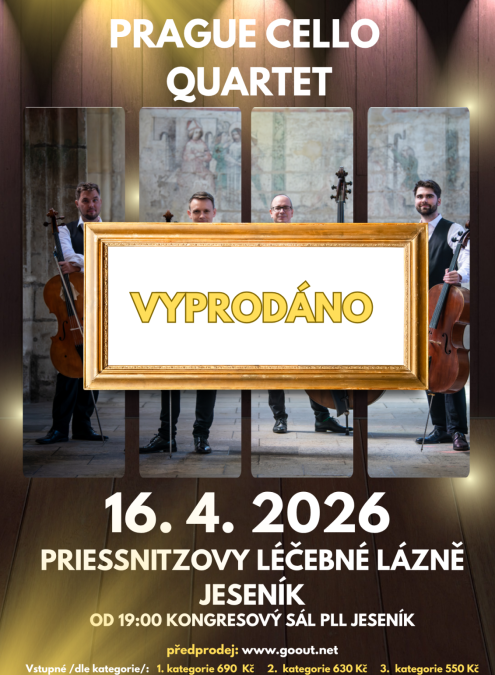 PRAGUE CELLO QUARTET (Vyprodáno)