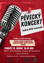 PĚVECKÝ KONCERT žáků ZUŠ Jeseník