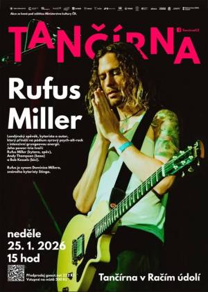 Rufus Miller s kapelou v Tančírně