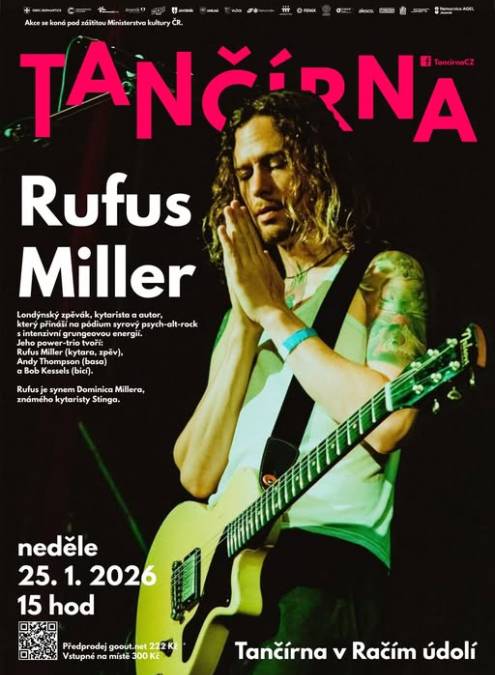 Rufus Miller s kapelou v Tančírně