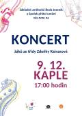 Koncert žáků ze třídy Zdeňky Kainarové