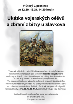 VOJENSKÉ ODĚVY A ZBRANĚ Z BITVY U SLAVKOVA