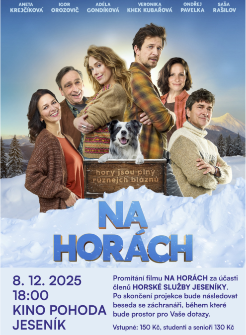 NA HORÁCH | BESEDA SE ČLENY HORSKÉ SLUŽBY JESENÍKY