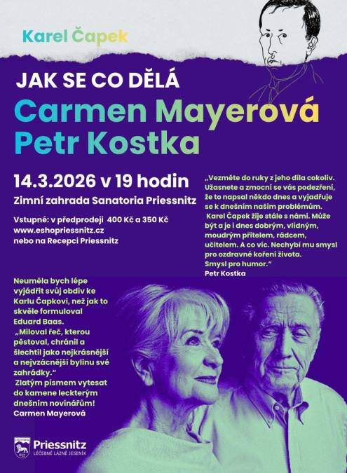 CARMEN MAYEROVÁ A PETR KOSTKA - Karel Čapek