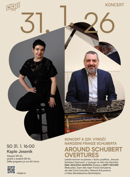 KONCERT K 229. VÝROČÍ NAROZENÍ FRANZE SCHUBERTA: AROUND SCHUBERT OVERTURES
