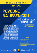 BESEDA S OBČANY - POVODNĚ NA JESENICKU