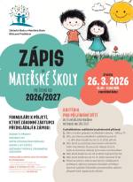 ZÁPIS DO MŠ BĚLÁ POD PRADĚDEM