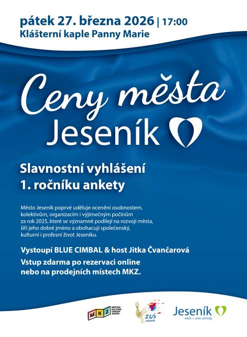 CENY MĚSTA JESENÍK