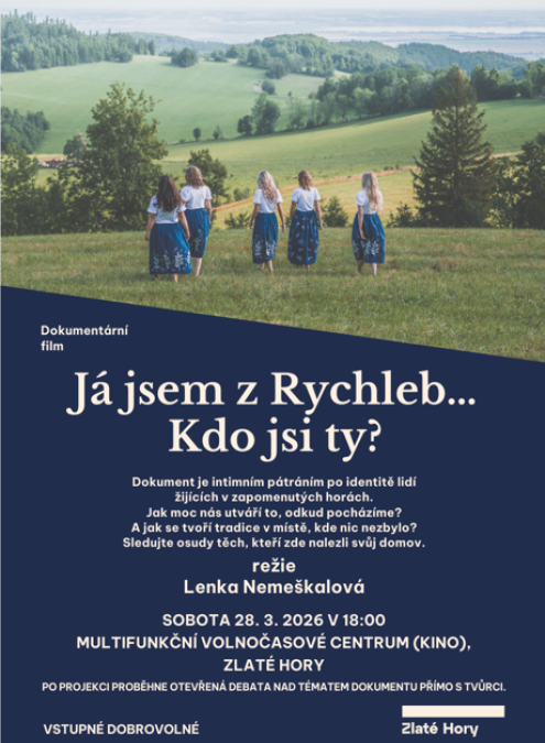 JÁ JSEM Z RYCHLEB ...KDO JSI TY?