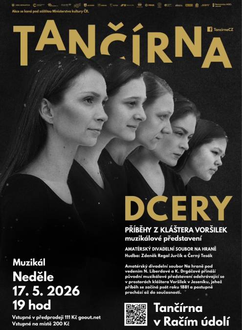 DCERY - muzikálové představení PŘÍBĚHY Z KLÁŠTERA VORŠILEK
