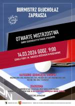 Otwarte Mistrzostwa Gminy Głuchołazy w Tenisie Stołowym