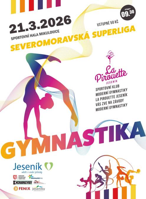 2. závod 4. ročníku Severomoravské superligy (MODERNÍ GYMNASTIKA)