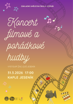 Koncert filmové a pohádkové hudby