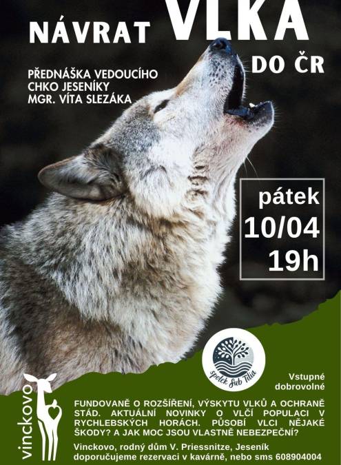 Mgr. Vít Slezák - PROBLEMATIKA NÁVRATU VLKA OBECNÉHO DO ČR