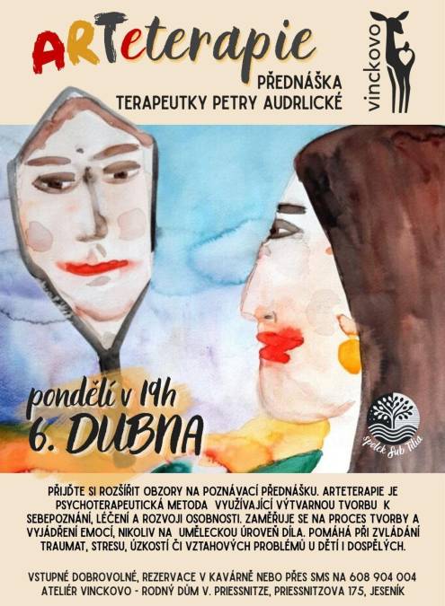 Arteterapie - přednáška Petry Audrlické