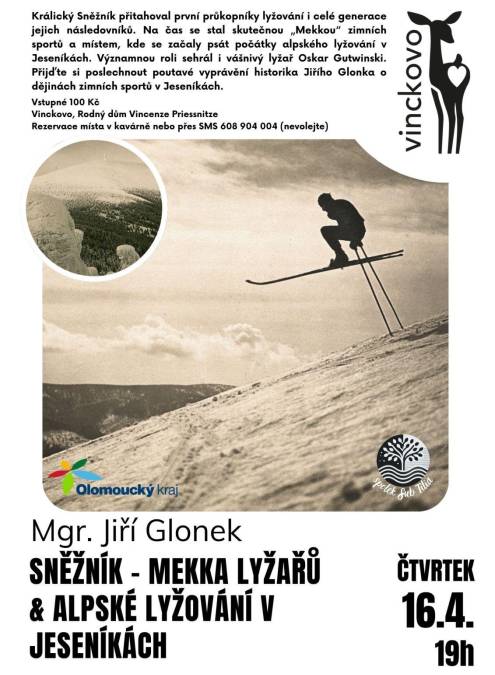 Mgr. Jiří Glonek: SNĚŽNÍK – MEKKA LYŽAŘŮ & ALPSKÉ LYŽOVÁNÍ V JESENÍKÁCH