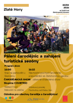 PÁLENÍ ČARODĚJNIC A ZAHÁJENÍ TURISTICKÉ SEZÓNY