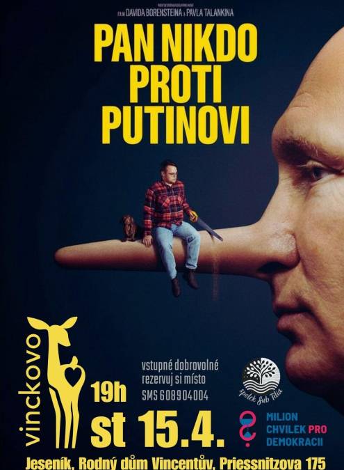 Pan Nikdo proti Putinovi - promítání Oscarového dokumentu