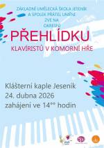 Okresní přehlídka klavíristů v komorní hře