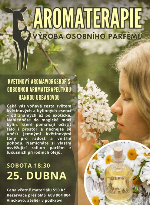 KVĚTINOVÝ AROMAWORKSHOP