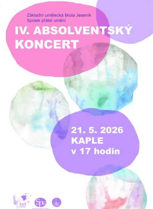 IV. Absolventský koncert žáků ZUŠ Jeseník