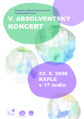 V. Absolventský koncert žáků ZUŠ Jeseník