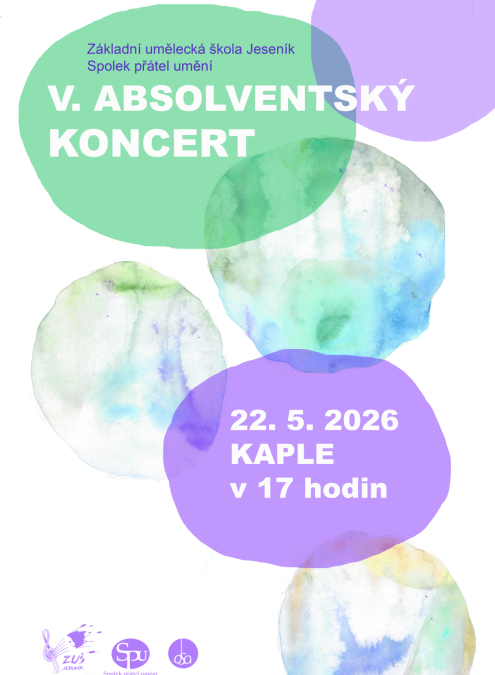 V. Absolventský koncert žáků ZUŠ Jeseník
