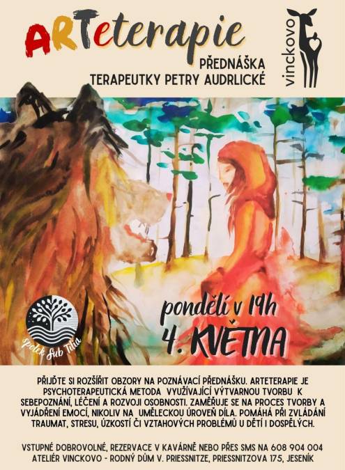 ARTETERAPIE - Přednáška Petry Audrlické