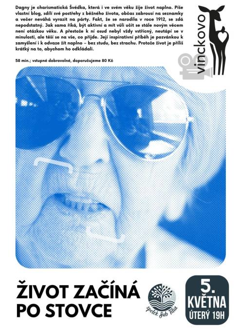 Promítání dokumentu - ŽIVOT ZAČÍNÁ PO STOVCE