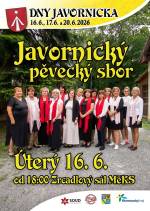 Dny Javornicka - Javornický pěvecký sbor