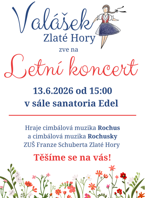 LETNÍ KONCERT VALÁŠEK