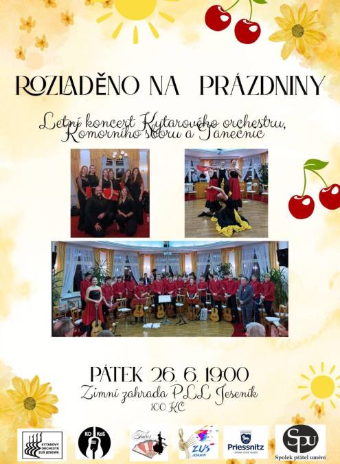 ROZLADĚNO NA PRÁZDNINY - ZÁVĚREČNÝ KONCERT SEZÓNY