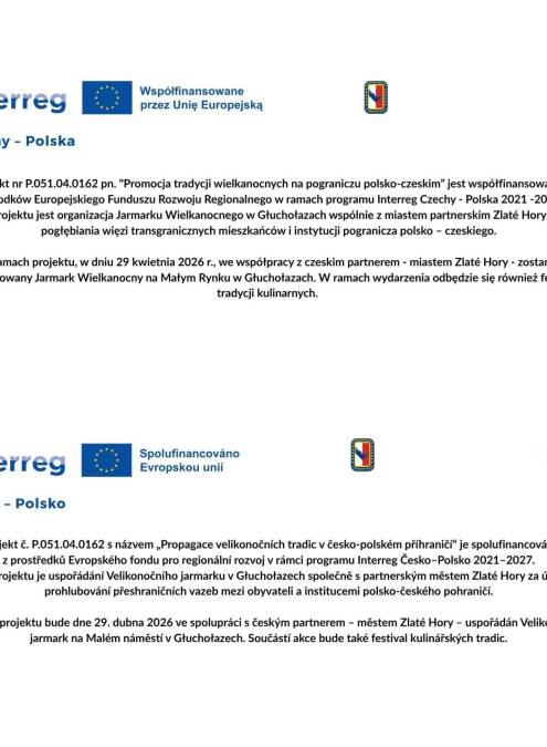 INTERREG CZECHY -POLSKA