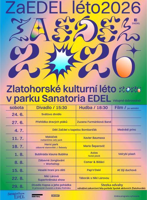 ZA EDEL LÉTO 2026