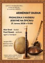Arménský duduk v Jeskyni Na Špičáku