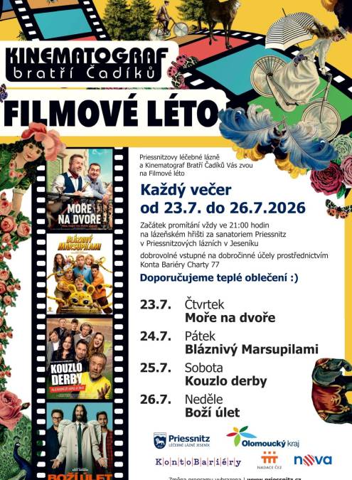 FILMOVÉ LÉTO - KINEMATOGRAF bratří ČADÍKŮ